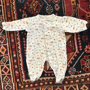 Magnetic newborn onesie